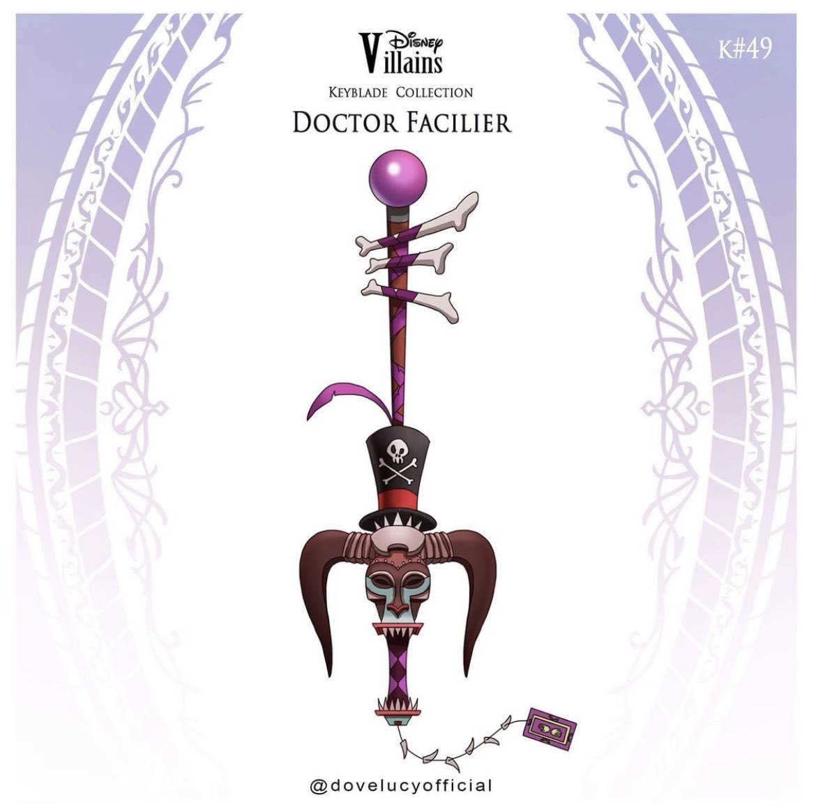 DoveLucyKeys's tweet photo. Doctor Facilier N. 49 (2020)
#dovelucyofficial
#kingdomhearts4
#kingdomheartsIV
#keyblade
#keyblades
#kingdomheartsfanart
#kingdomheartsfanarts
#kingdomhearts
#doctorfacilier
#finalfantasy
#squareenix https://t.co/QUwfd6Zmz0