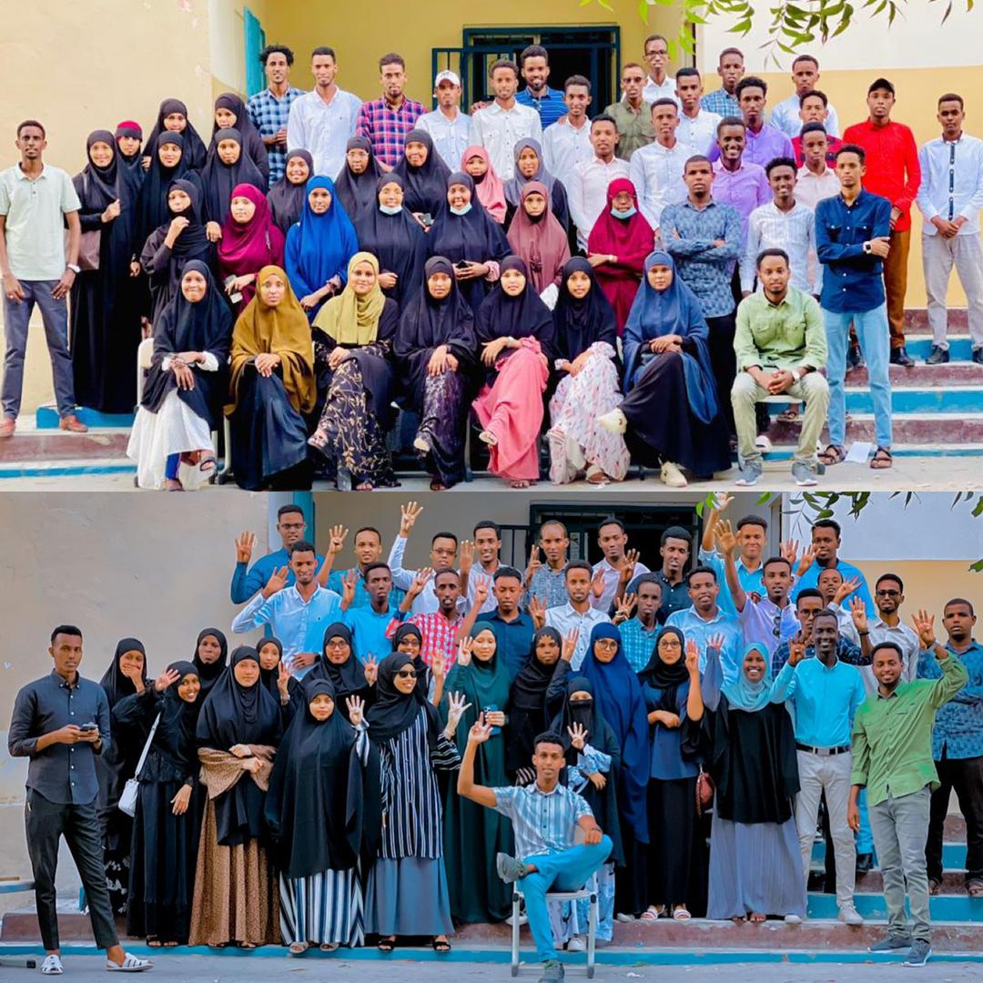 RaxmaDaahir's tweet photo. The first batch of Social Work graduates from @MogUniver in South Central Somalia.
 
@unicefsomalia 
@MwomenHRD https://t.co/gPXDFdgE38