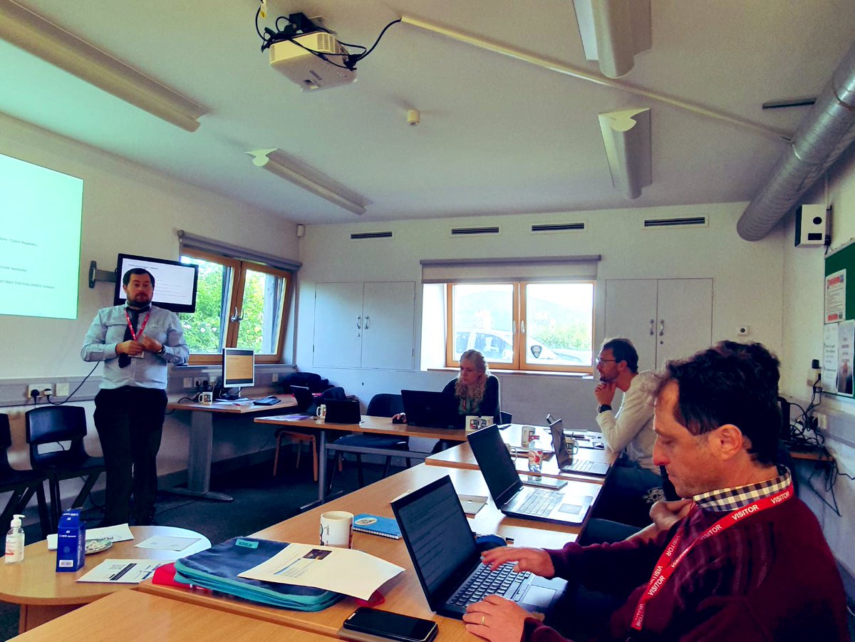 intlinksglobal's tweet photo. 🌍 🔭 Lots to do and discuss and enjoy during the first day of our @Erasmus_Project ‘Earth Observation for Education’ at @BroHyddgen in #Machynlleth 🏴󠁧󠁢󠁷󠁬󠁳󠁿 with partners from #Greece #CzechRepublic and #Germany ☄️💫
@iGeoSmart @UniKarlova @ruhrunibochum @erasmusplusUK https://t.co/iV12dLFN8V