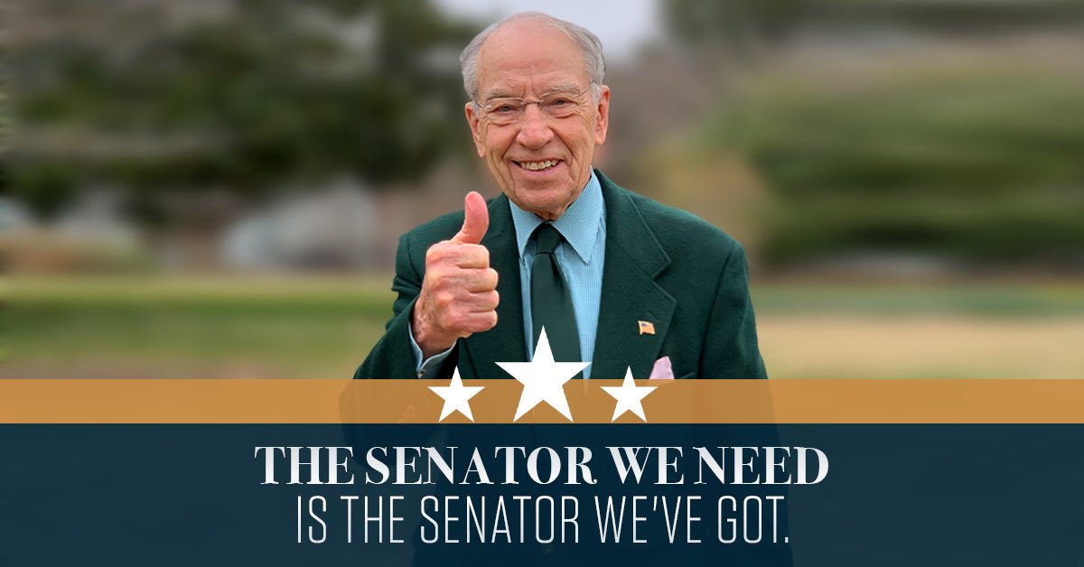 Grassley Works on Twitter "Chuck Grassley works tirelessly for the