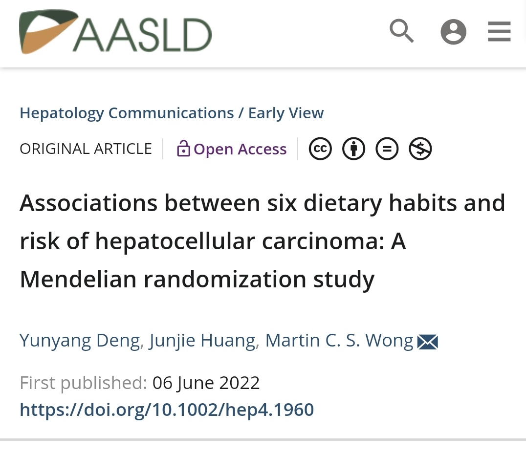 drwong_martin's tweet photo. Glad to work on a study using the BioBank database to examine potential causal relationship between dietary intake and liver cancer with the team. https://t.co/Slf9SrYBXX  @CUHKMedicine @CUHKGI @CUHKofficial @CUHKGlobal @CUHKSPHPC https://t.co/iesoEiBuRc https://t.co/o3mU7INtBD