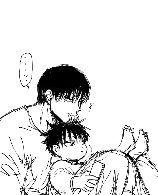 息子の匂いってどうしてこんなにも鼻馴染みが良くて中毒性高いのかと不思議になって、成分解析するためによくよく嗅ぐ推し(犬を凌ぐ嗅覚) 