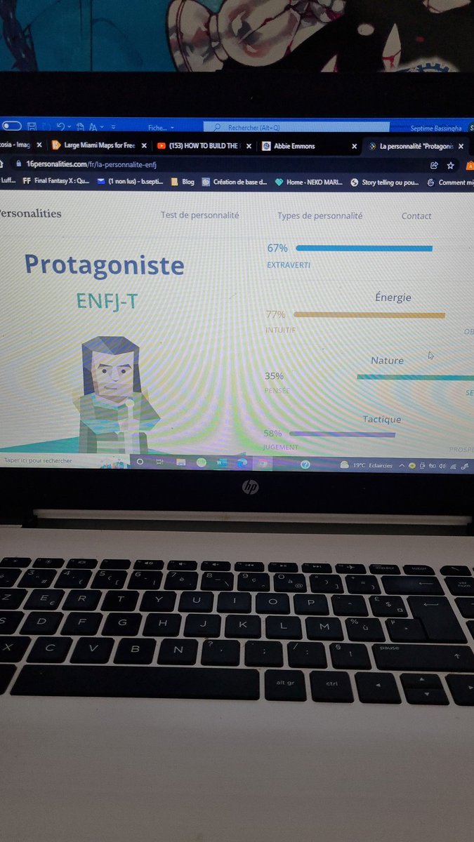 Koisandrawing's tweet photo. J'adore ce genre de test , et celui-ci c'est le plus vraisemblant !
Tu as déjà fait le test des 16 personnalités (MBTI) ?
#MBTItest #16Personalities https://t.co/JoMaRSJ1qH