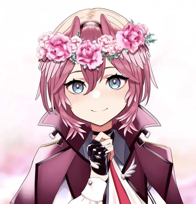 wip花冠いるかいらないかでめちゃ悩んでます 