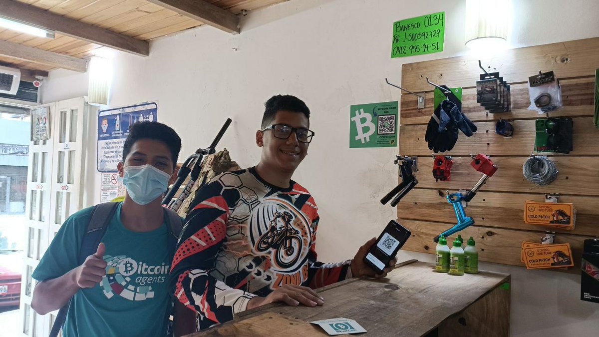 @zonabike2h  instagram.com/zonabike2h ya acepta BCH #BitcoinCash en CARACAS 🚴 

¡Atrévete a vivir una experiencia sin igual y pagando con #BCH! 

Están ubicados en Catia 📍

#BitcoinAgentsVenezuela2022