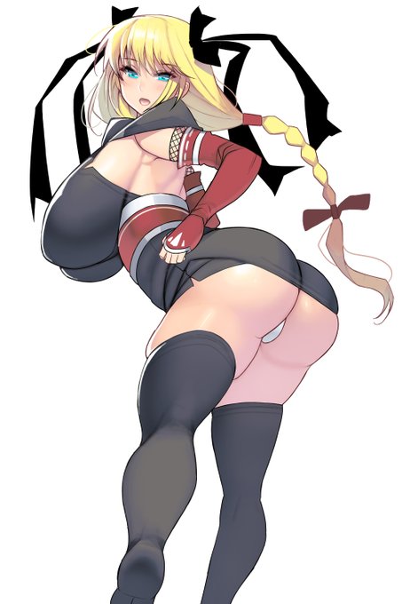 くノ一の尻と乳 