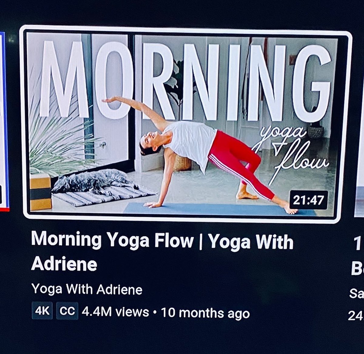 thekevinpannell's tweet photo. Nice morning sequence from @adrienelouise
#yoga #stretch #mindfulness #meditation #wholebody #mindbodyspirit #peopleprocessprogress https://t.co/RKm0WgiNTa