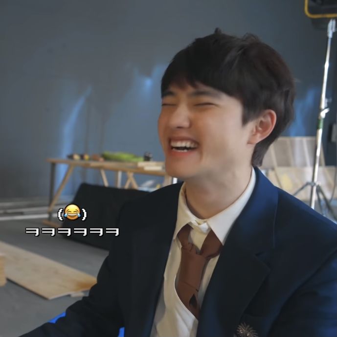 doughkyungchoo's tweet photo. all giggles dftf kyungsoo 💕 https://t.co/dh2incLYUT