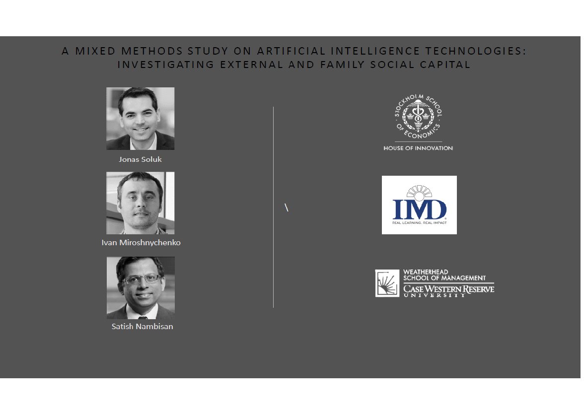 IvanMiro1's tweet photo. Delighted and thankful to @IFERA_Office - The International Family Enterprise Research Academy - for nominating the family business paper I am co-authoring with Jonas Soluk and Satish Nambisan for the #IFERA 2022 Best Paper #Award! #IMDimpact https://t.co/55Cg9Q6QWf