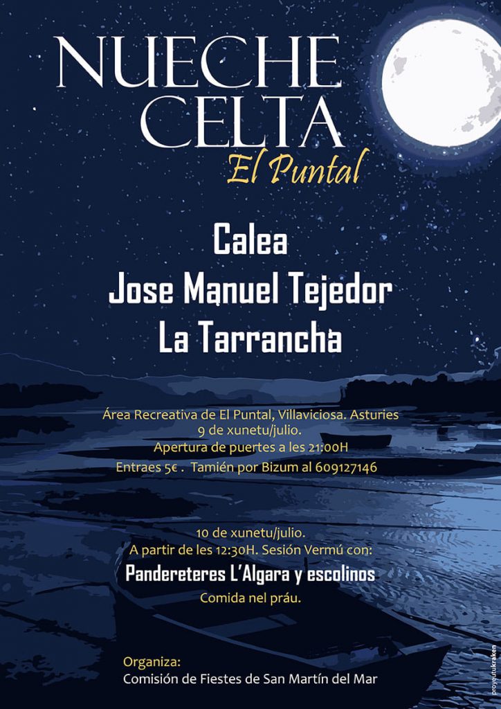 CeltaTRAD's tweet photo. @gonzalobedia @FESTIVALLORIENT @OficialRevolver Y el 9 de julio tienes la #NuecheCelta d'El Puntal (Villaviciosa) con Calea (LR PostFolk + @SilviaQuesada), @JoseMan03764632 y #LaTarrancha https://t.co/QodPwt12Ek