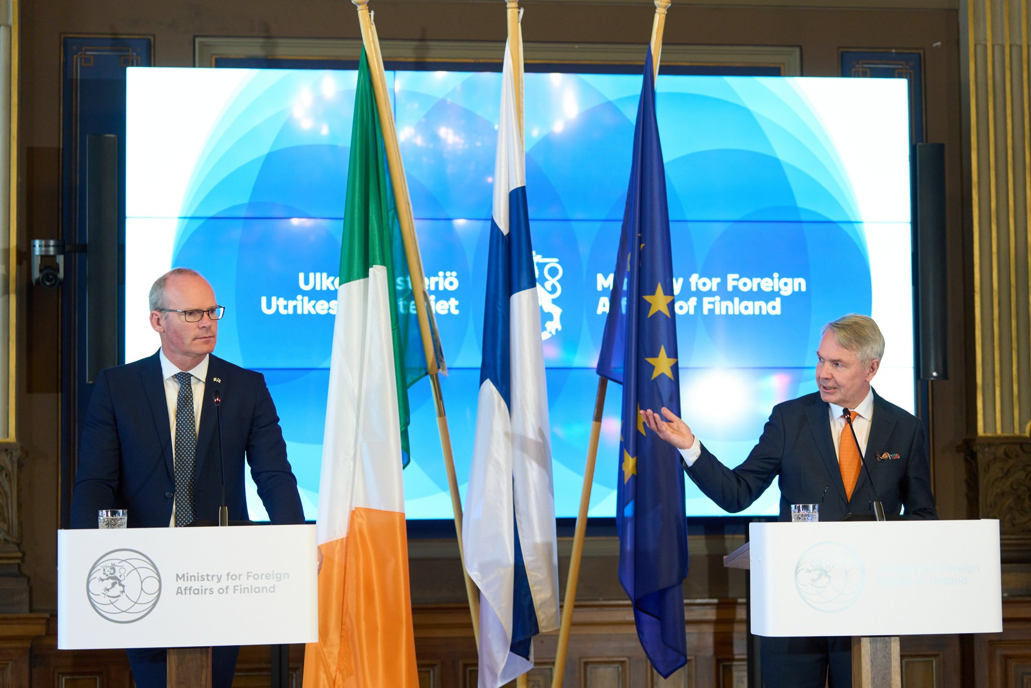 MFA Finland 🇫🇮 on Twitter "FM Haavisto Honored to Ireland's