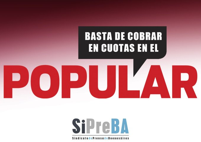 CGIPopular's tweet photo. En nuestro día, preferiríamos conservar nuestros derechos y no recibir regalos. Un periodismo bien pago se puede ejercer mejor. A nuestros compañeros y compañeras del diario y de los distintos medios, FELIZ DÍA. 
#DiadelPeriodista
#PeriodismoEnEmergencia https://t.co/aW3Dv6VPoS