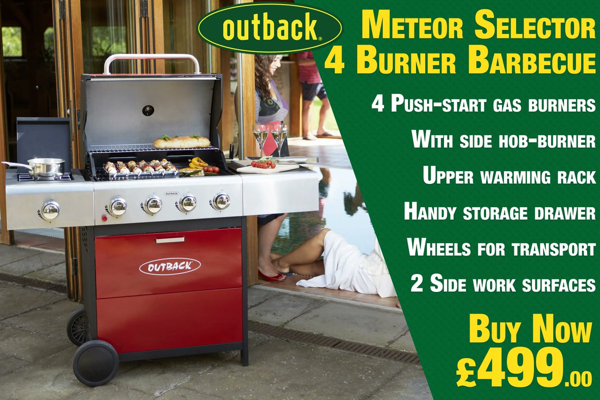 Get Summer Started With Outback!
BBQs, Patio Heaters And More
Buy Now - buff.ly/3thsM3N