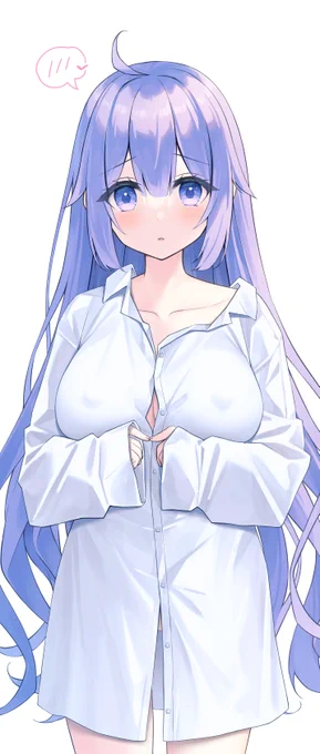 ぶかぶかシャツのユニコーンちゃん
#アズールレーン 