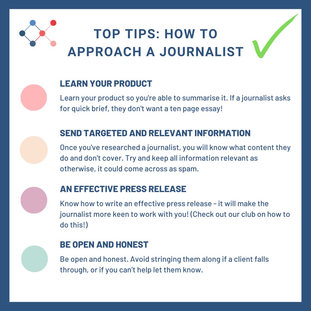 MediaMatchMaker's tweet photo. After reading what journalists have had to say, Media Matchmaker have created some do's and don'ts when creating a relationship with journalists.
#PRTips #MarketingTips #MediaMatchmaker https://t.co/JPX3Csy6fV