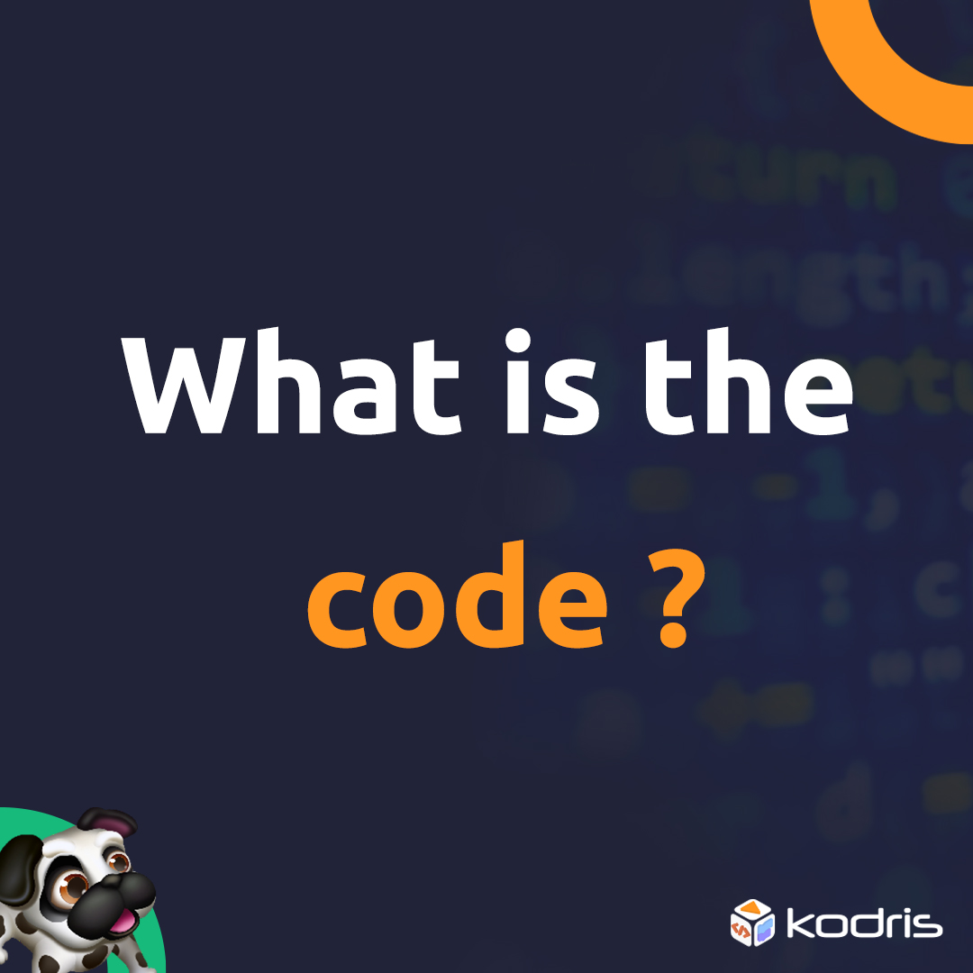 kodriscoding's tweet image. Code is the name given to the sentences that contain certain situations in the software language.
#Kodriscoding #Coding