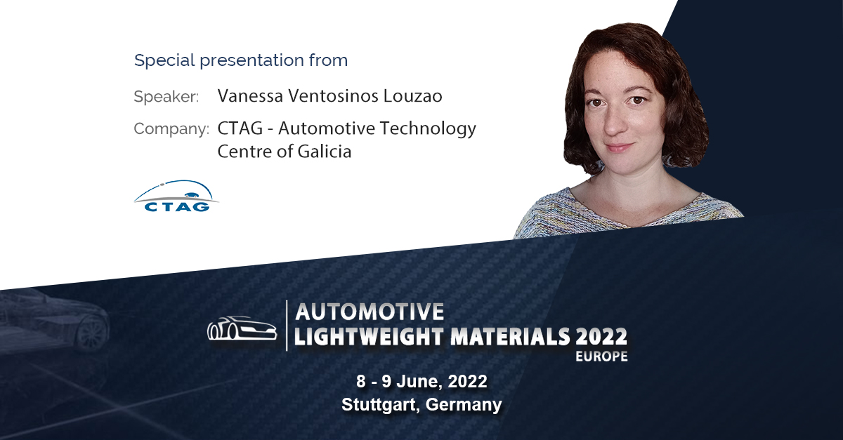 Learn more about #ALMA project by attending the #Automotive #Lightweight #Materials Europe 2022 in Stuttgart! Our colleague Vanessa Ventosinos is going to present the project goals and current progress on June 9 @ 12:30h. More info about the event here: ….automotive-lightweight-materials.com/media