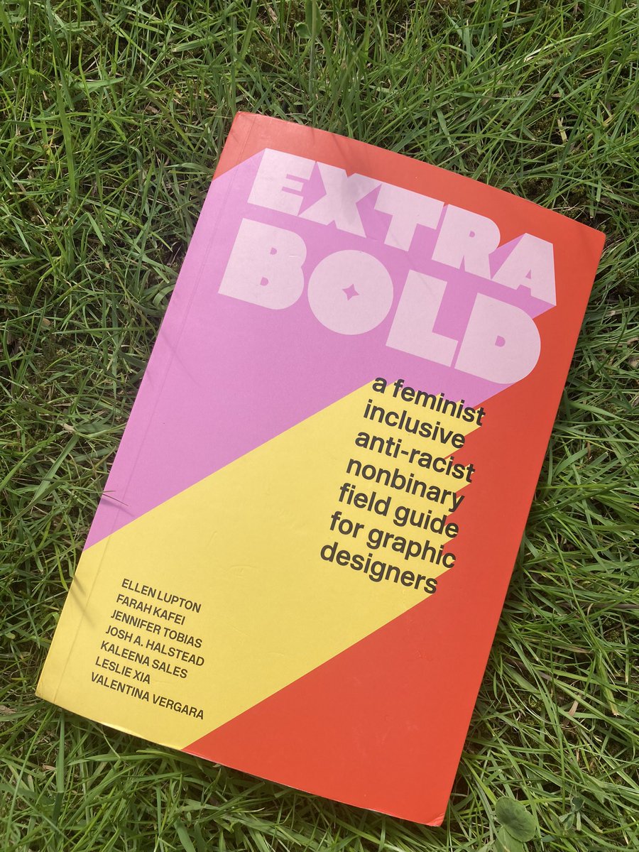 Just finished reading the incredible book Extra Bold, it markets itself for graphic designers but really it contains design theory and history that everyone working in user centred design needs to know about