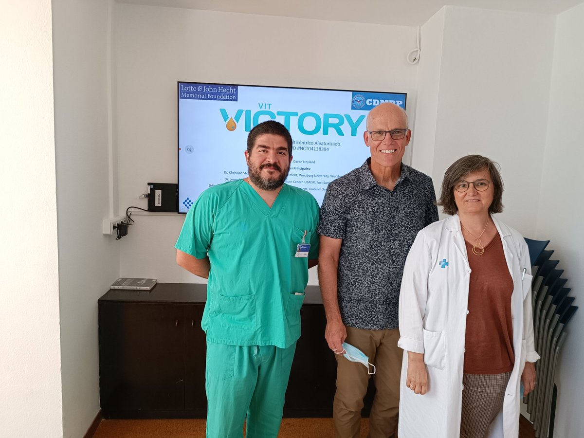 FarmaUCI (@farmaucihtr) on Twitter photo Hoy hemos tenido una gran visita <a href="/DarenHeyland/">Daren Heyland</a> nos presenta el estudio multicƩntrico Victory. Con ganas de colaborar y participar. Vamos a por ello Hoy hemos tenido una gran visita <a href="/DarenHeyland/">Daren Heyland</a> nos presenta el estudio multicƩntrico Victory. Con ganas de colaborar y participar. Vamos a por ello