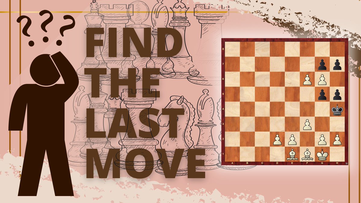 ChessbaseIndia's tweet photo. The last move can only be Kf2xQg1#. It's important to understand why it can't be Kf2xRg1, where the rook on g1 is a promoted pawn.

Here's a detailed discussion of the problem: https://t.co/pRvJi8YCyp

#chess #chessbaseindia #chessproblem #positionoftheday #retroanalysis https://t.co/KHhMr9TR2a