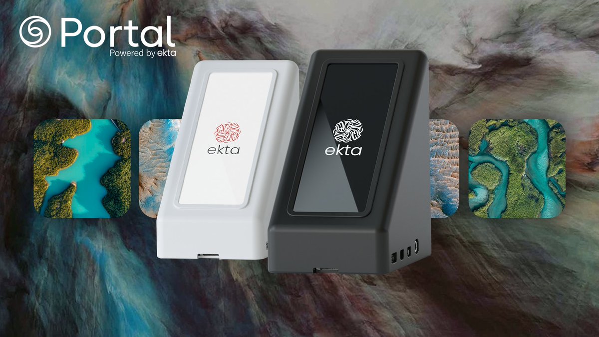 EktaChain's tweet photo. We know you're super excited to get the all-new Ekta Portal!
So stay tuned! 🤩 Soon you'll be able to simply plug and earn your way to Ekta Island.

WHO WANTS ONE? 🙌

https://t.co/2yz2HoNjCm https://t.co/Mj4EjzPAe7