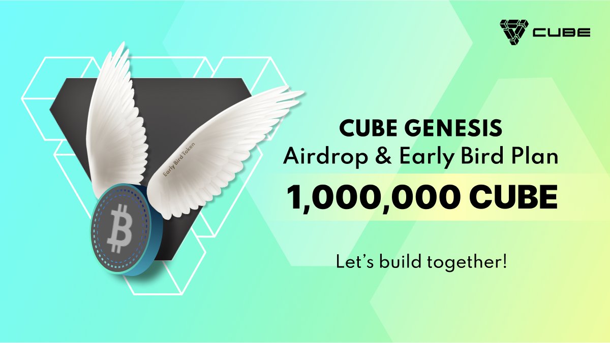 👏Join CUBE Genesis Airdrop & Early Bird Plan, Share 1,000,000 $CUBE 👉Learn more: medium.com/@Cube0x_/join-…
