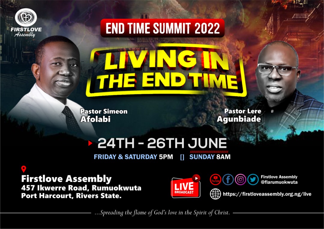 AsuefienJoel's tweet image. Living Ready for the King
#JESUS
#EndTimeSummit
#FirstloveAssembly