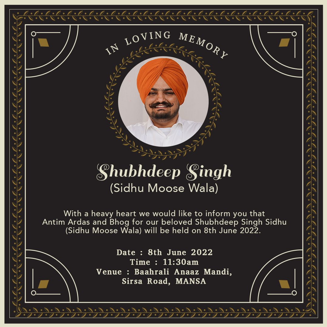 #sidhumoosewala #JusticeForSidhuMooseWala