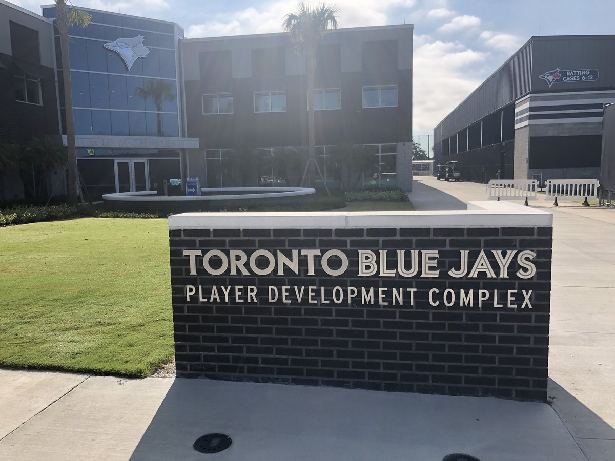 BaseballCANJNT's tweet photo. Good morning from the #BlueJays Player Development Complex in Dunedin!
#JNTPreDraft | #NextLevel
🇨🇦⚾️ https://t.co/ZUypa00XqV