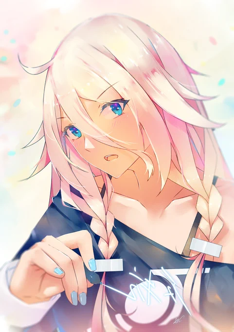反抗 #VOCALOID #女の子 #IA #イア #CeVIO #イラスト #創作 https://t.co/gMCAEz19Sf 