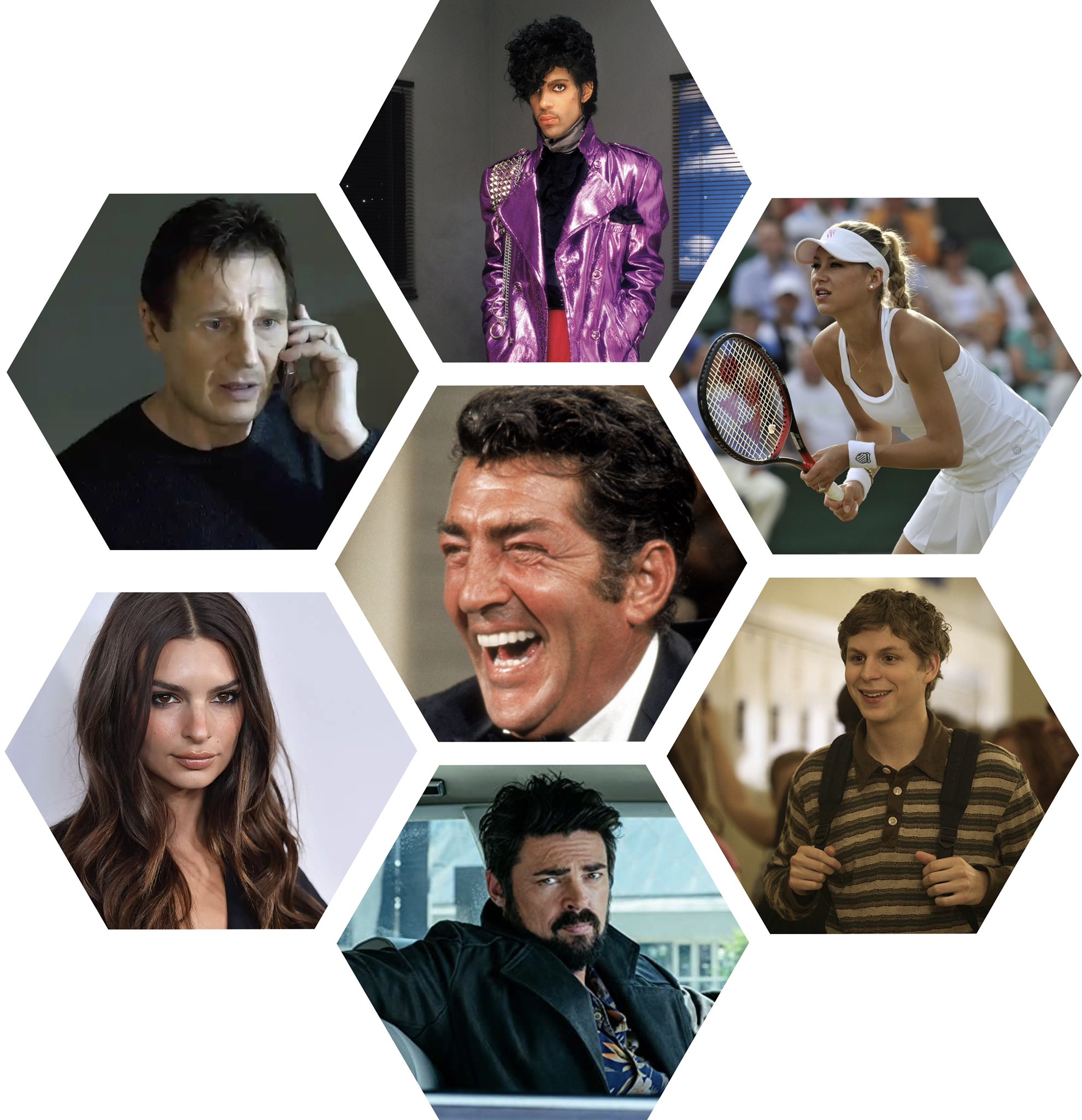 Happy Birthday to Dean Martin, Prince, Liam Neeson, Emily Ratajkowski, Karl Urban, Michael Cera and Anna Kournikova 