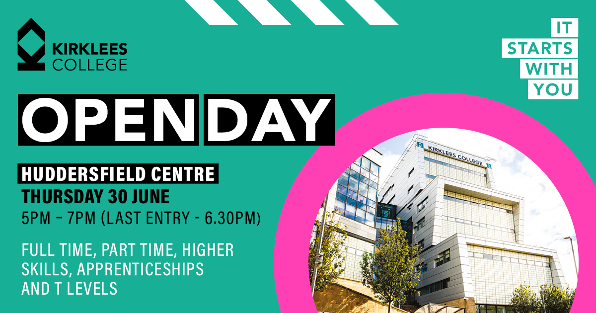 Kirklees College on Twitter "Havenโt made up your mind about where to