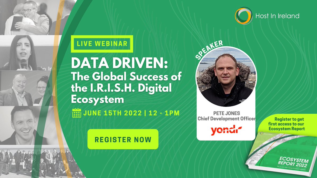 ❇️ SPEAKER ANNOUNCEMENT ❇️ We are excited to announce that Peter Jones - Chief Development Officer, Yondr Group is joining our panel to discuss 'the Global Success of the I.R.I.S.H. Digital Ecosystem'. 

Register for FREE here: bit.ly/3NBfRkL

#HostInIreland