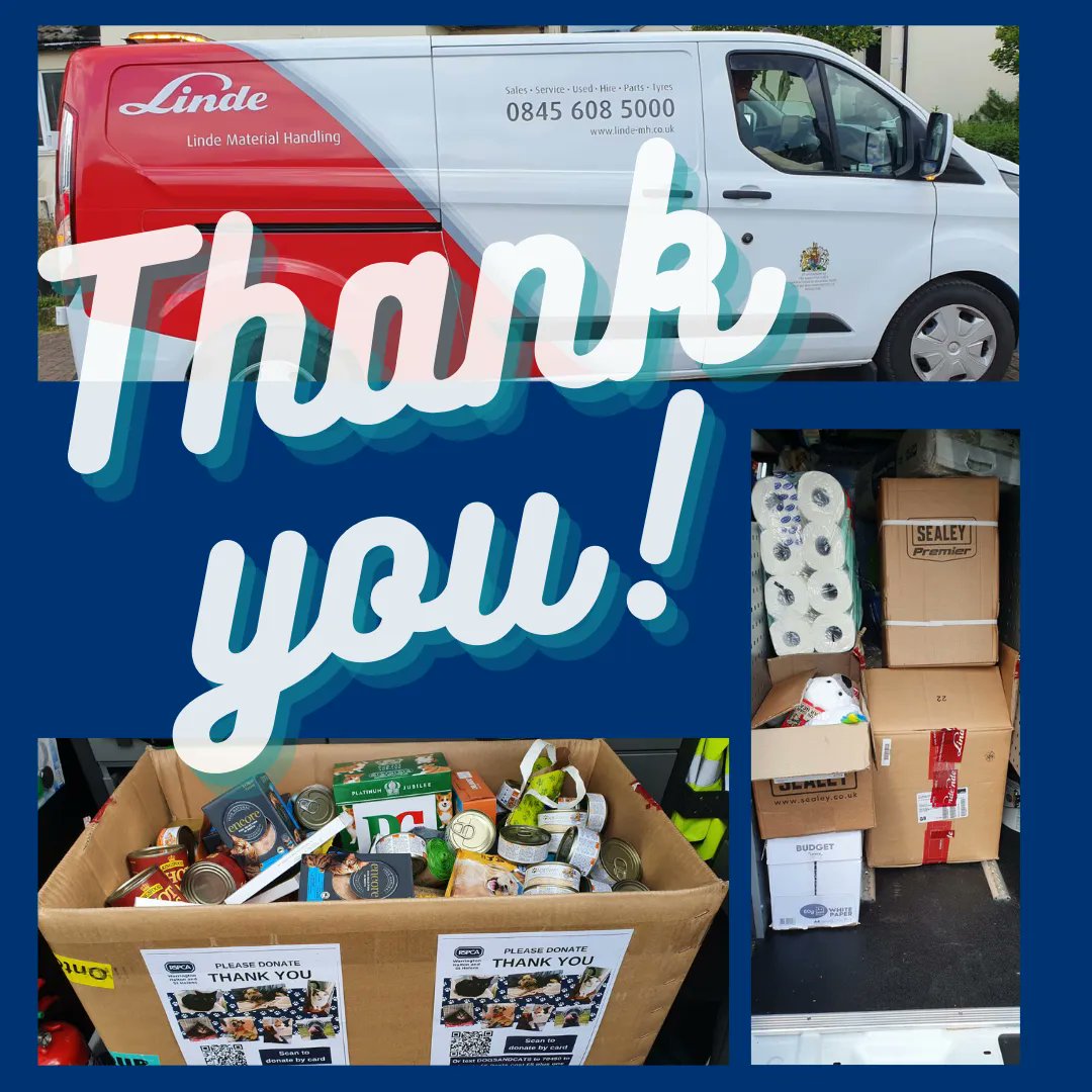WOW 🤩 A whole van full donations, massive thanks to Linde and your network who saw our Save Our Shelter appeal 💙 Pet supplies, cleaning products, gardening tools, pain, brushes, even volunteer supplies with tea, and coffee! Every item is crucial to keep the shelter clean &amp; safe