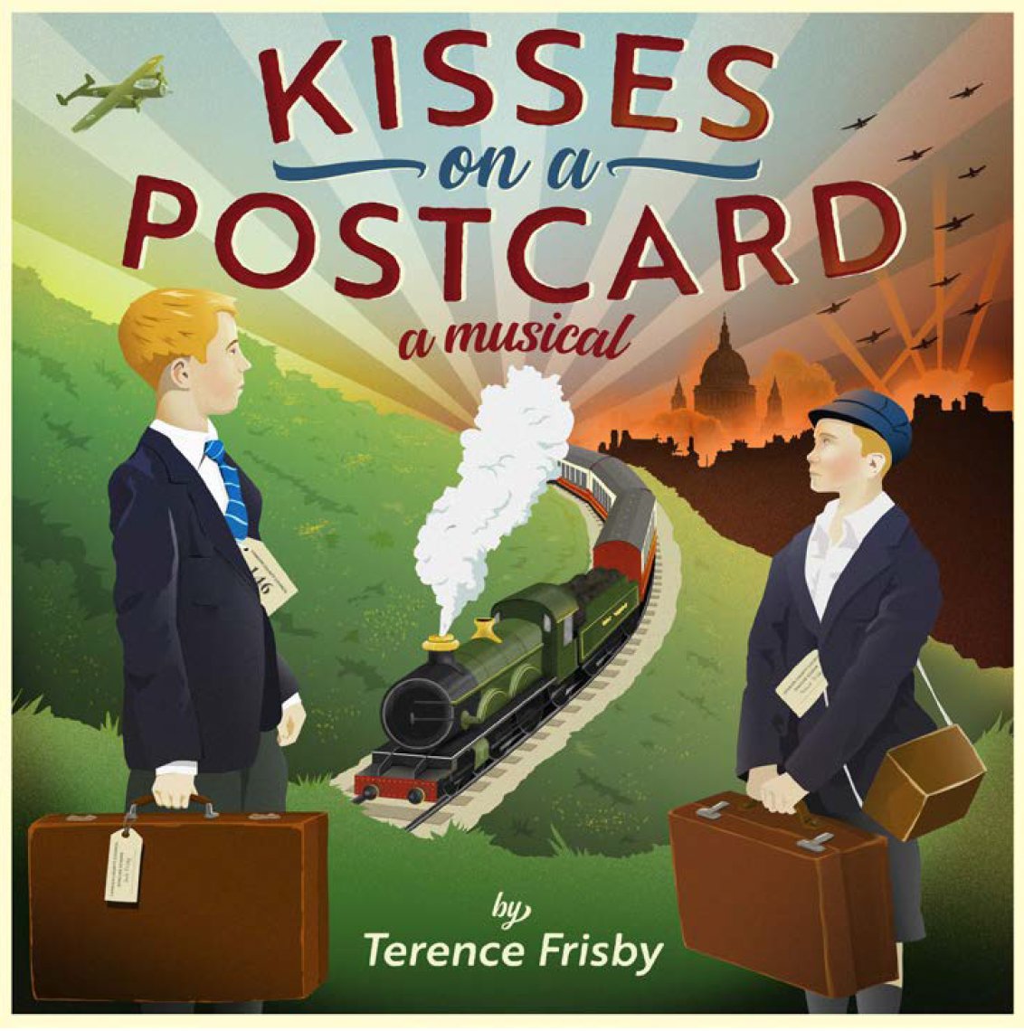 MusicalTheatreR's tweet image. Originally written by the late Terence Frisby (now adapted &amp;amp; dir by @DominicFrisby), new Second World War musical #KissesOnAPostcard’ features a cast of over 50 inc @johnowenjones &amp;amp; @ksecombe

Recorded at the Abbey Road Studios the show has been released on all audio platforms