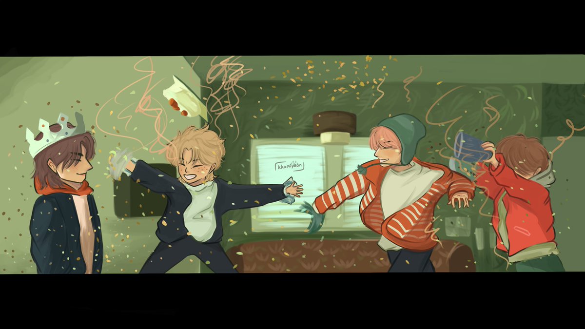 kkamiyeon's tweet photo. (2/2) the 00l!! <3

skz in spring day mv for this week’s ina staytist prompt (skz in other artist’s mv) hehe, I surprisingly enjoyed drawing the backgrounds for this <3 https://t.co/arKXURcmBR