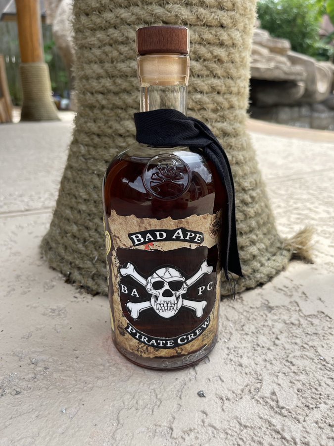 The_ARAshow's tweet photo. @RaritySniperNFT That's easy.... BAPC (Bad Ape Pirate Crew) will moon in 2022 🚀 #BAPC #BadApe @BadApePirates #NFT #Genuinecommunity #Rum https://t.co/CI6qQeTT6O