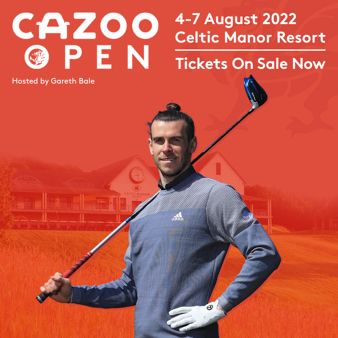 Have you got your tickets for the 2022 #CazooOpen🏴󠁧󠁢󠁷󠁬󠁳󠁿 yet?

Secure your place at <a href="/TheCelticManor/">Celtic Manor Resort</a> and join us and our host <a href="/GarethBale11/">Gareth Bale</a> this August 🙌🙌

🎟️ etg.golf/cazooopenticke…