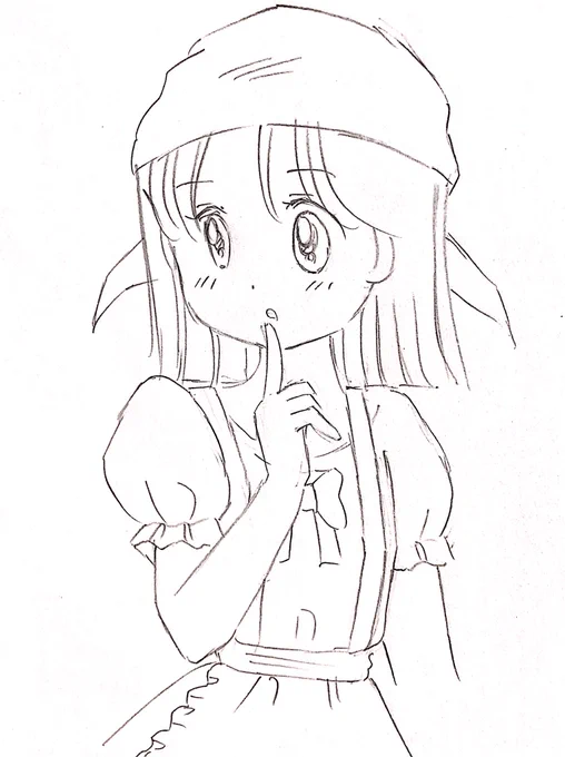 おやすみリッカちゃん 
#DQ9 #ドラクエ9 #リッカ #イラスト好きさんと繋がりたい 