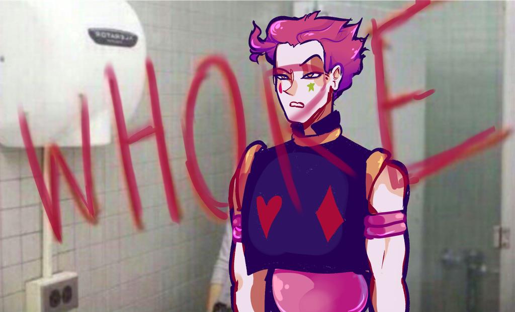 OdryOdds's tweet photo. It was probably Chrollo or Killua who did it 🥶 
#hxh #hisoka https://t.co/2no89aA8vB