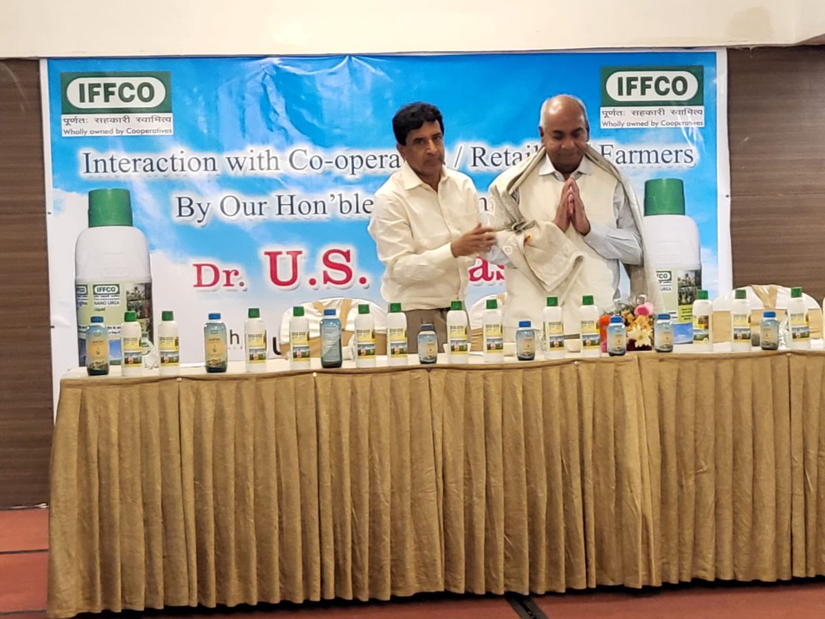 drusawasthi's tweet photo. Today, met farmers and cooperators in Tirupati. It was great to meet cooperators who are actively participating in #IFFCO activities. https://t.co/WC14gPkrOh