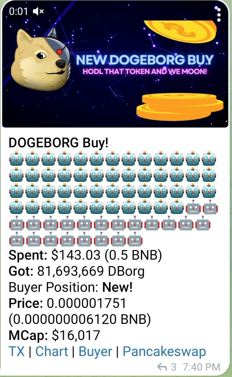dogeborgbsc's tweet photo. People joining the Dogeborg army. Don't be late on this moonshot. 

https://t.co/QHXAqhhe3Z

https://t.co/cTQMA7iHCv https://t.co/UER952gnT2