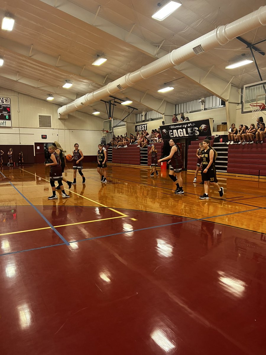 HHSLadyEagleWBB's tweet photo. Day 1 of Junior High Girls Camp of Champs is in the books and we are on to day 2!!🏀 A lot of basketball and a lot of talent at Charles H. Berry Gymnasium this week! https://t.co/51oJbU6PJq