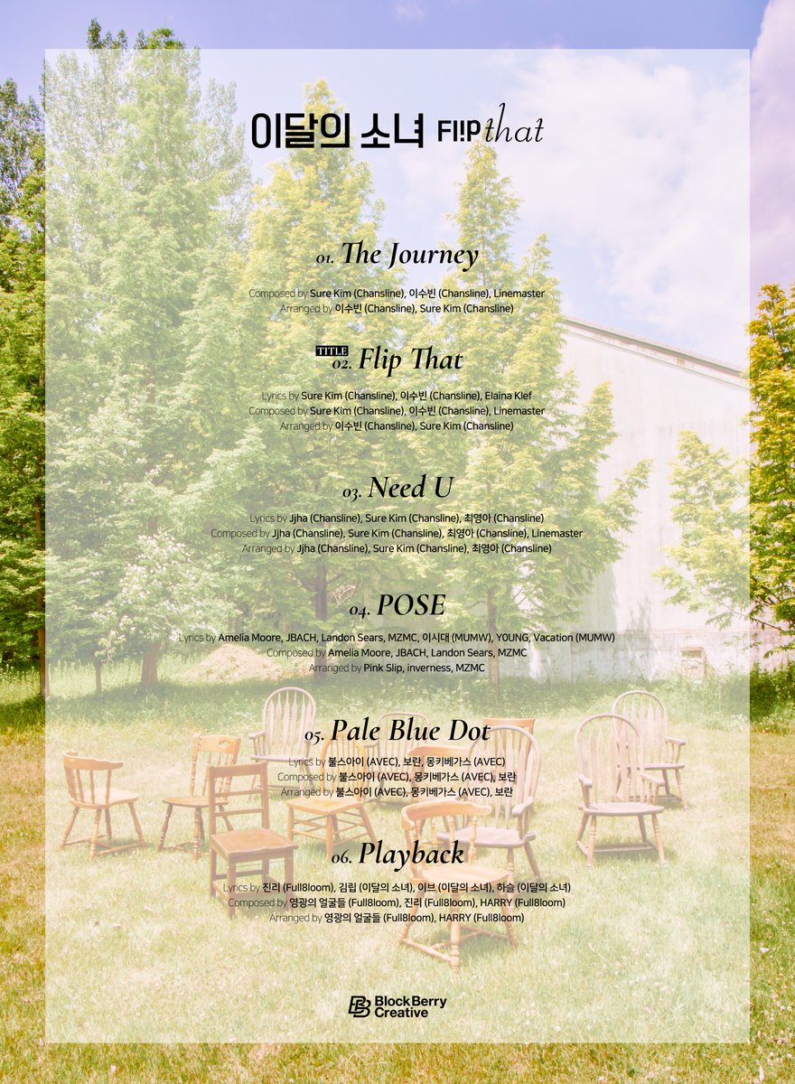 LOOΠΔ Summer Special Mini Album [Flip That] 2022.06.20 6PM [KST] Release 01 The Journey 02 Flip That 03 Need U 04 POSE 05 Pale Blue Dot 06 Playback #이달의소녀 #LOONA #FlipThat LOOΠΔ loonatheworld.com