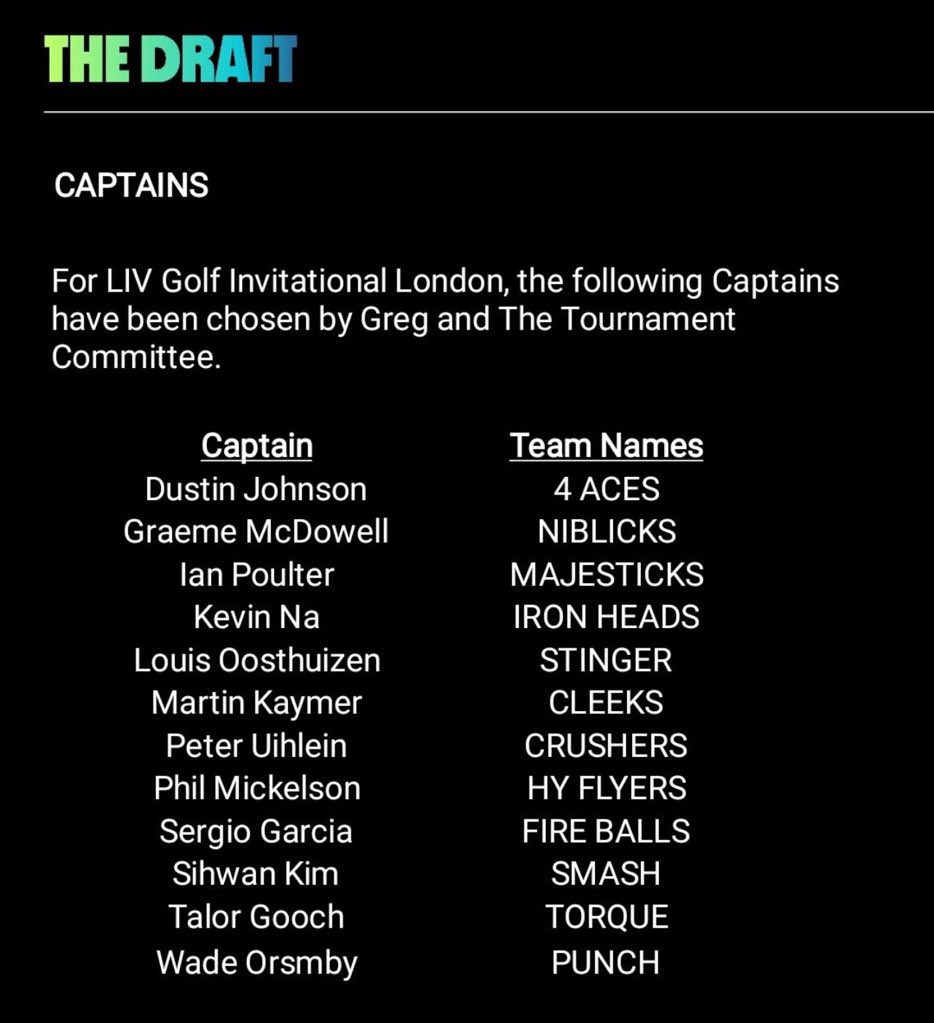 Daniel_Rapaport's tweet photo. Today in Not The Onion, we have 42-year-old Sergio Garcia captaining a team of fellow golfers called the “Fire Balls.” This is real life. https://t.co/s4566HYmr2