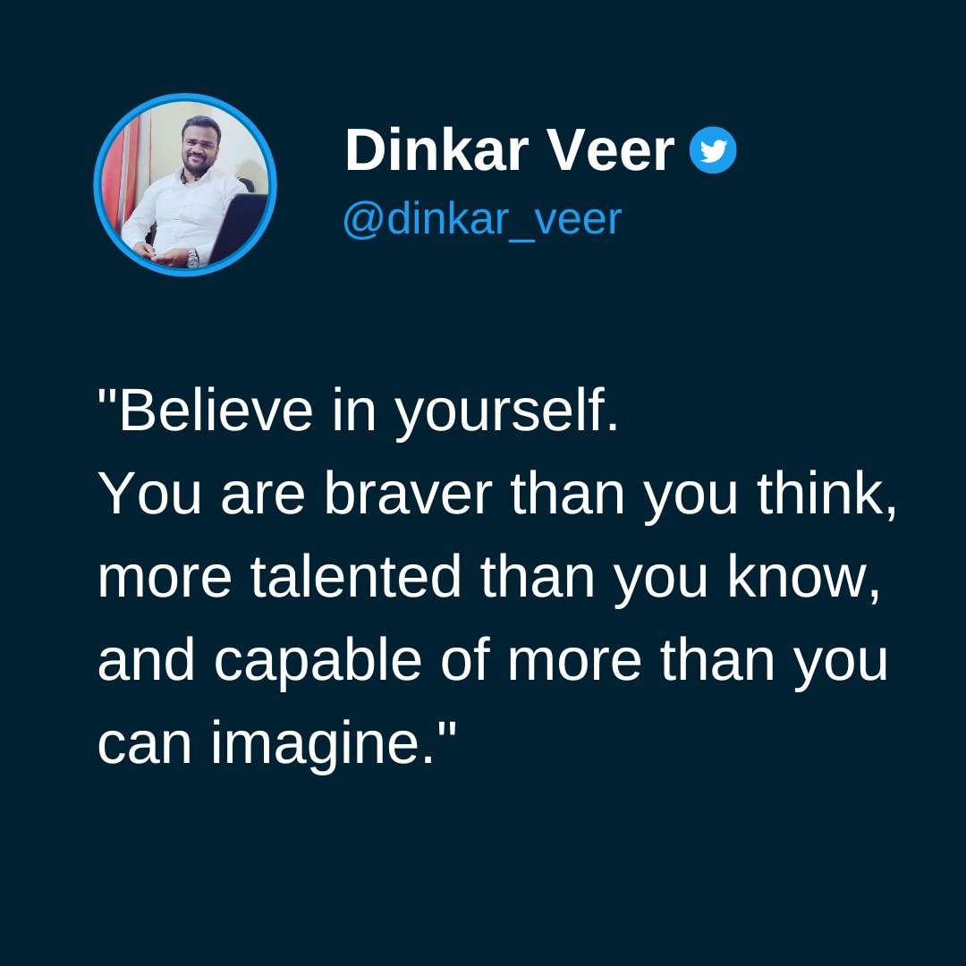 iamdinkarveer's tweet photo. #motivationalquotes #motivational #inspiration #selfconfidence https://t.co/4HTtEFtGGP