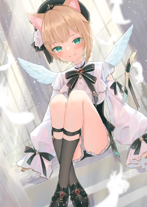 画面の中に天使いました…新衣装も本当に可愛いです…#963art #胡桃のあ新衣装 