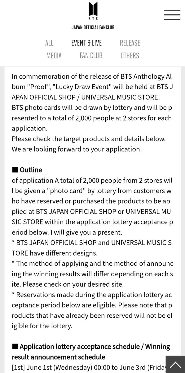 your1stopk's tweet photo. So I won BTS Proof lottery event from Japan FC..That 1 lucky album coz i only bought 1 🤣🤣 https://t.co/ju8svNn1uc