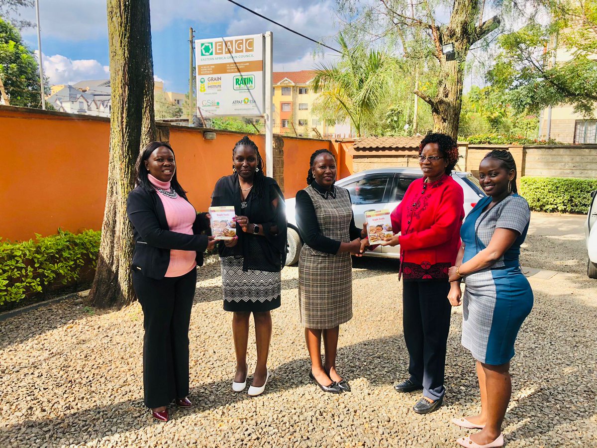 EAGrainCouncil's tweet photo. We met with Nutrition International(NI) to discuss potential areas of collaboration towards #foodfortification, #foodsafety #structuredtrade & #capacitybuilding support through @GBI_EAGC and policy advocacy on the same for small millers in Kenya and the region. https://t.co/VkHcv31M8H