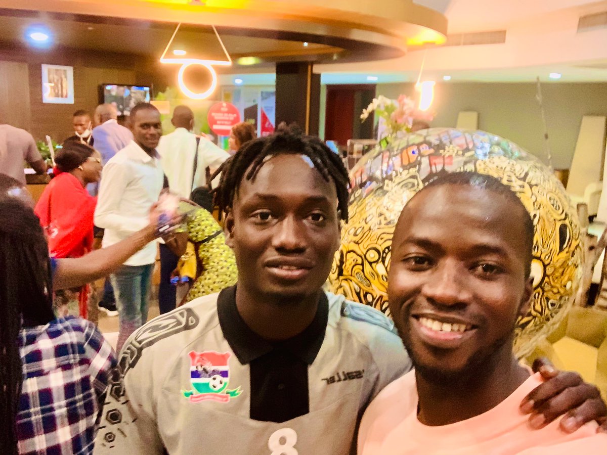 Sibis87's tweet photo. At that evening we make a sot visit at their hotel Pefaco Brazzaville Congo all best .let do it guys##GoScorpions https://t.co/ftKnX6H8P1